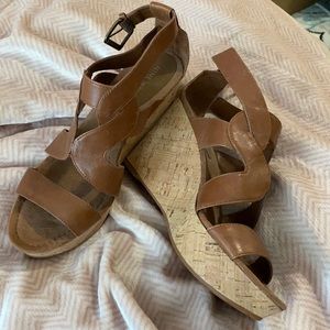 Nine West wedge sandals
